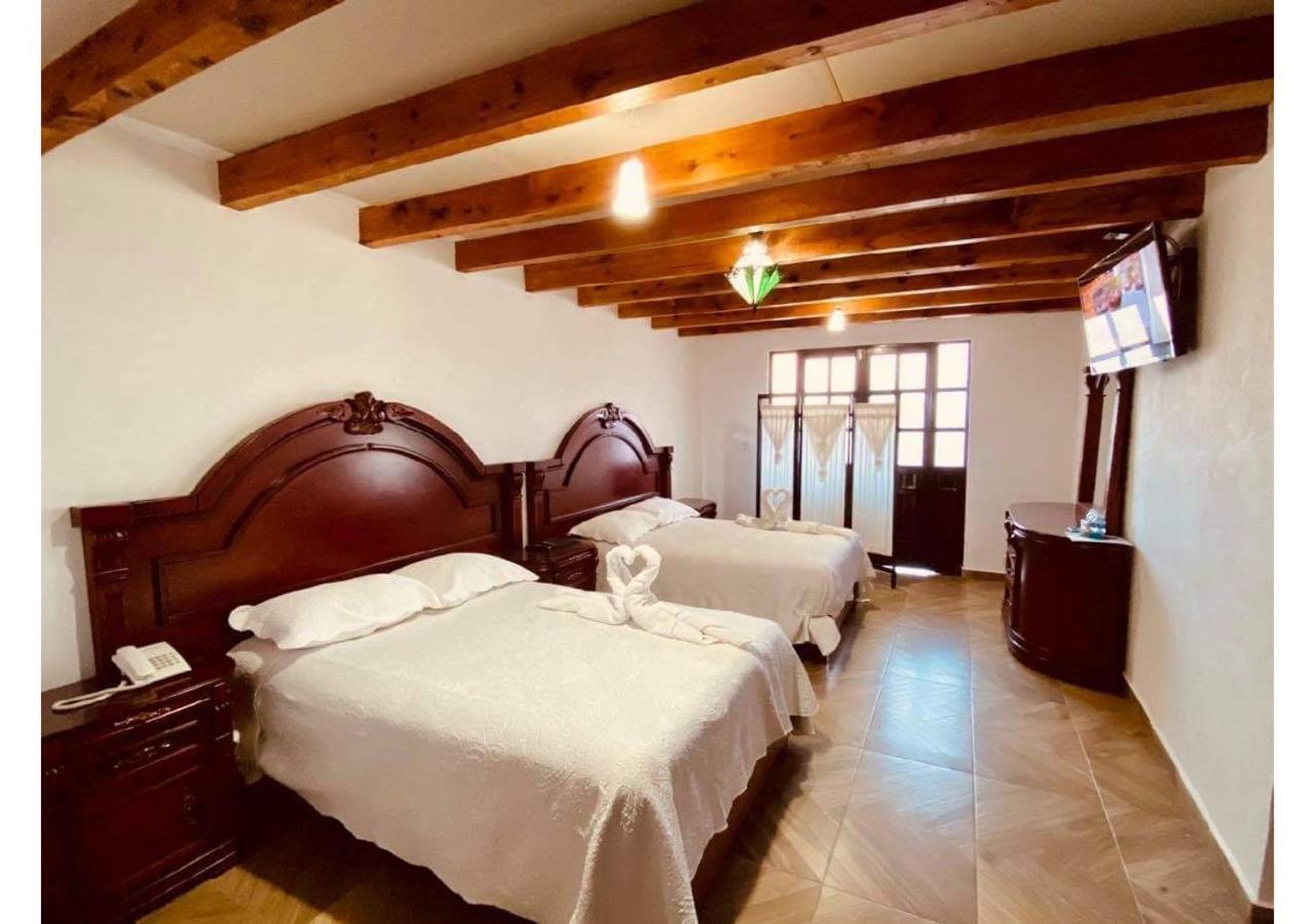 Hotel Hacienda Real ベルナル エクステリア 写真