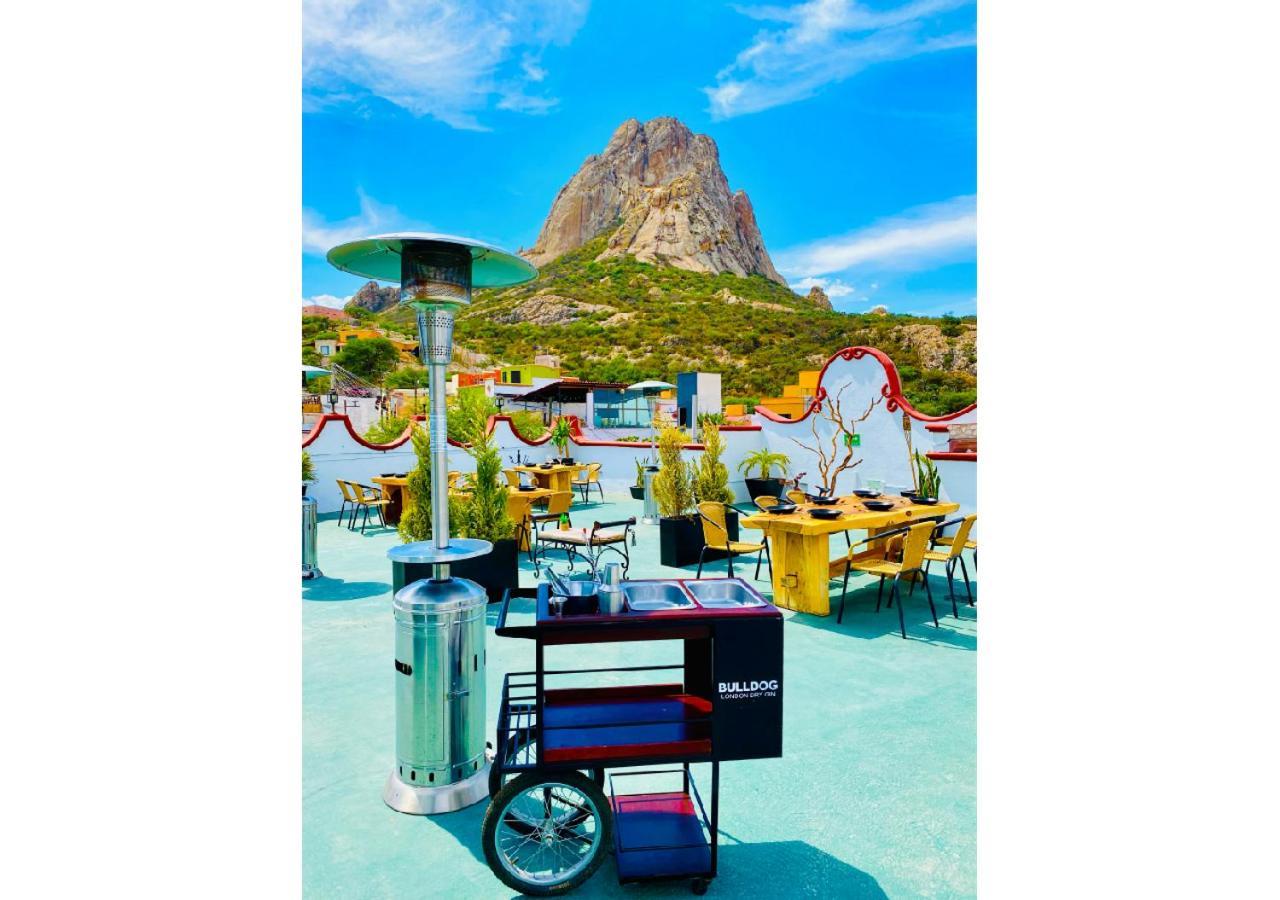 Hotel Hacienda Real ベルナル エクステリア 写真