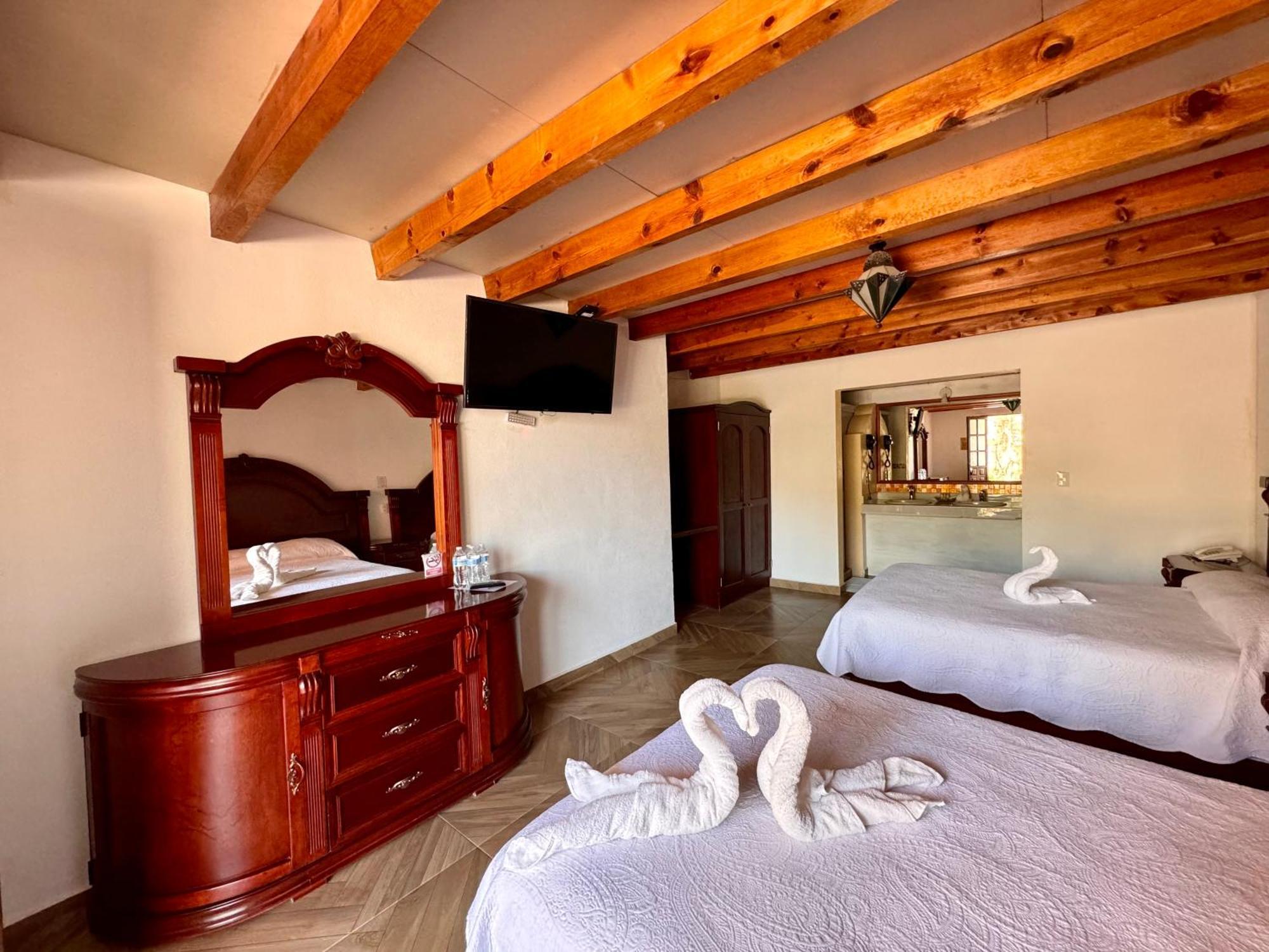 Hotel Hacienda Real ベルナル エクステリア 写真